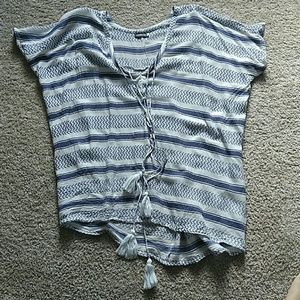 Oversized boating shirt.